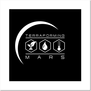 Terraforming Mars - Planet Design Posters and Art